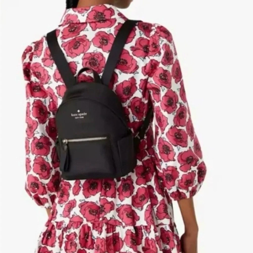 BNWT Kate Spade Chelsea The Little Better Nylo Backpack.